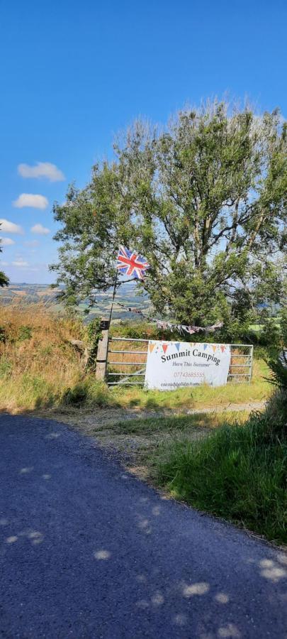 Summit Camping Kit Hill Cornwall Panoramic Views Grass Pitch From 15Pn Or Bella Bell Tent 75Pn Callington Exterior foto